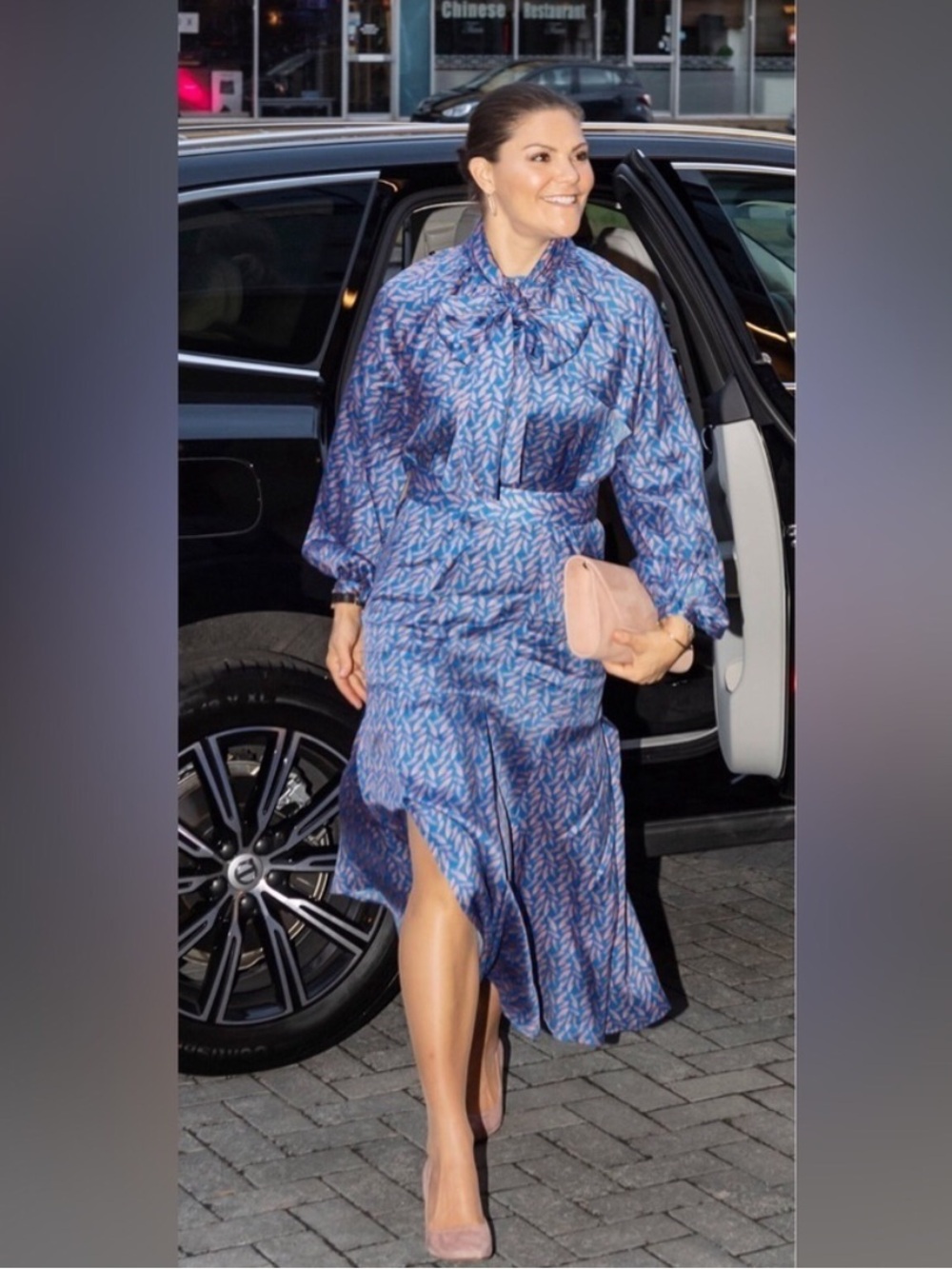 RODEBJER Yara Leaf Dress NEW